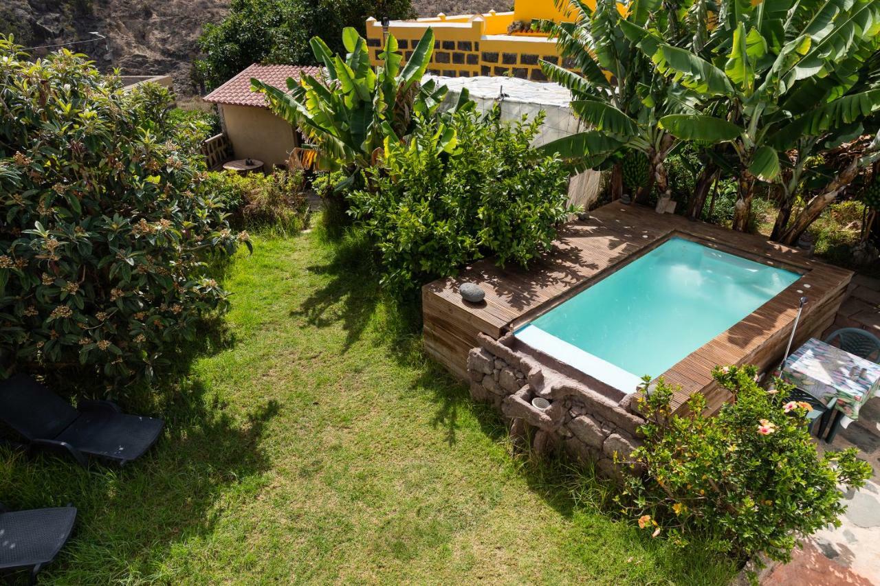 Villa Canaria Piscina Jacuzzi Jardin Santa Maria de Guia de Gran Canaria Exterior photo